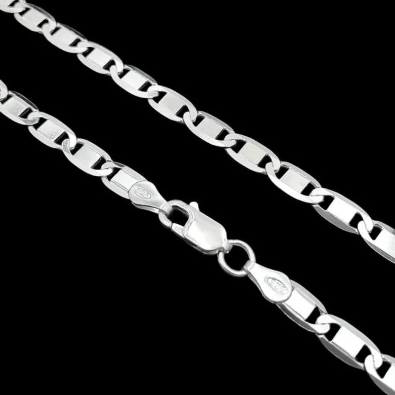 CORRENTE PIASTRINE 2MM - PRATA 925