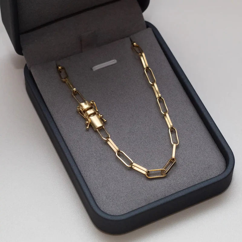 CORRENTE CARTIER 4MM - BANHADA A OURO 18K