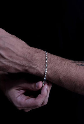 PULSEIRA ELO 3X1 (3MM) - PRATA 925