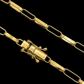 CORRENTE CARTIER 6MM - BANHADA A OURO 18K