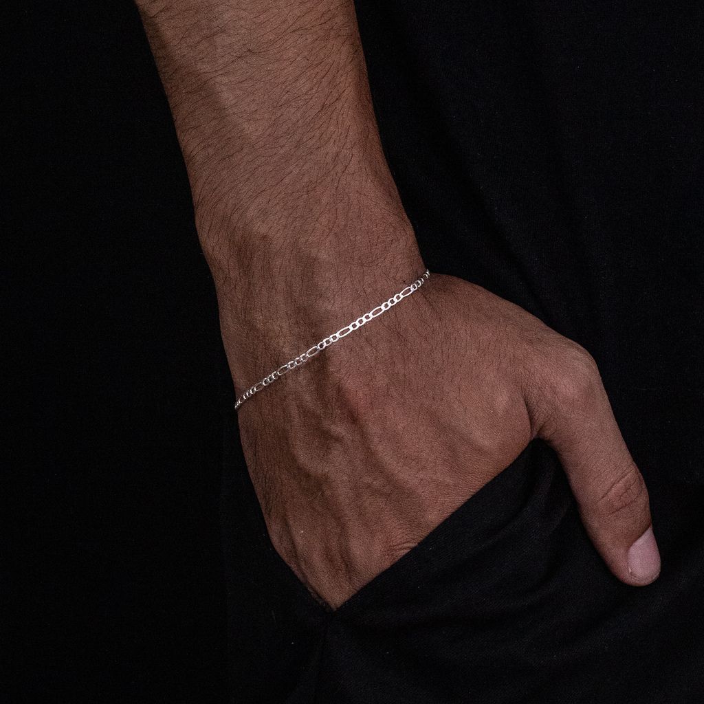 PULSEIRA ELO 3X1 (2MM) - PRATA 925