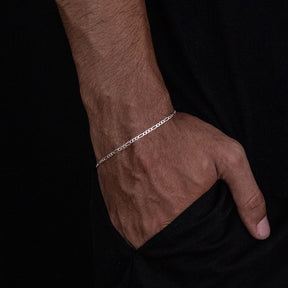 PULSEIRA ELO 3X1 (2MM) - PRATA 925