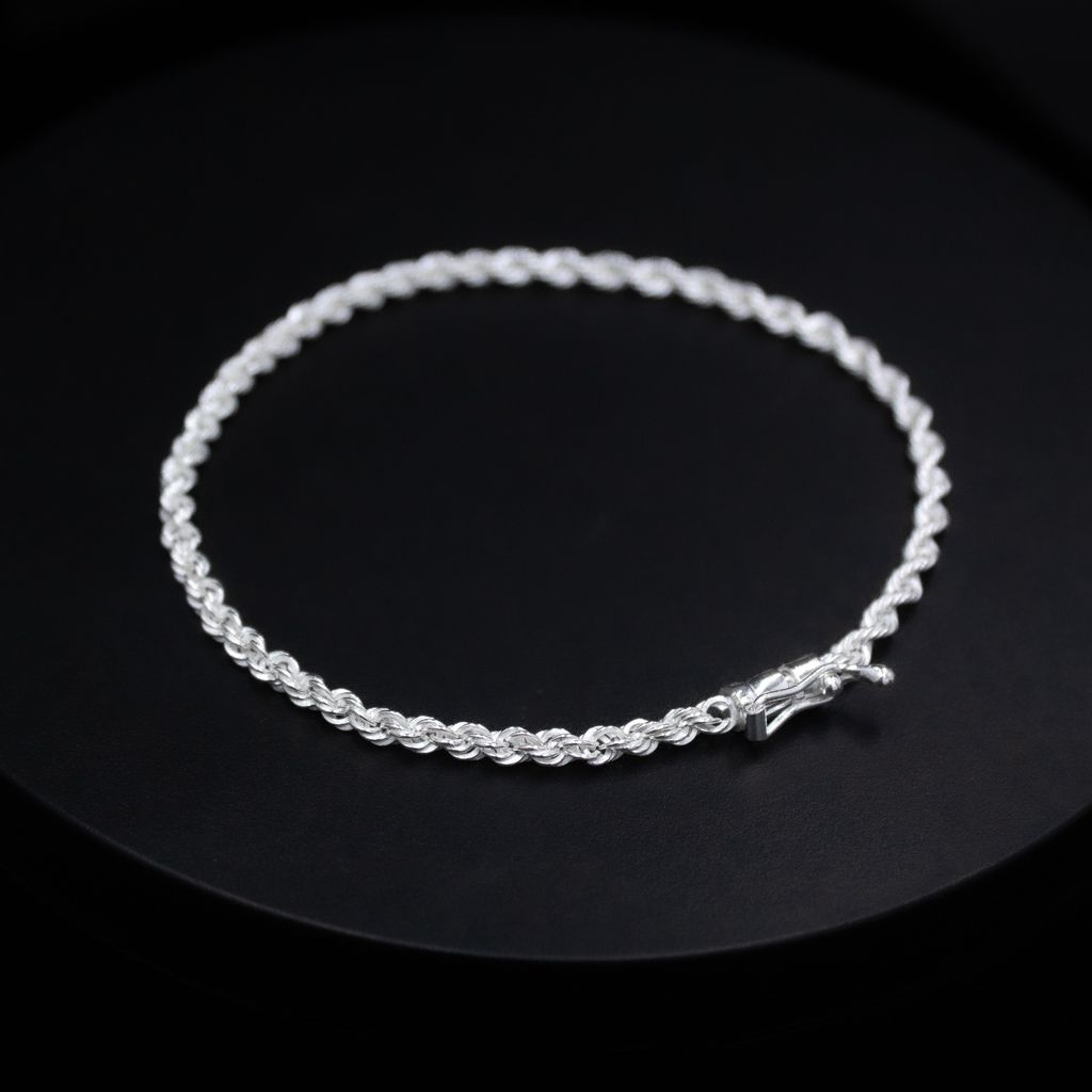 PULSEIRA ELO BAIANO (2,5MM) - PRATA 925