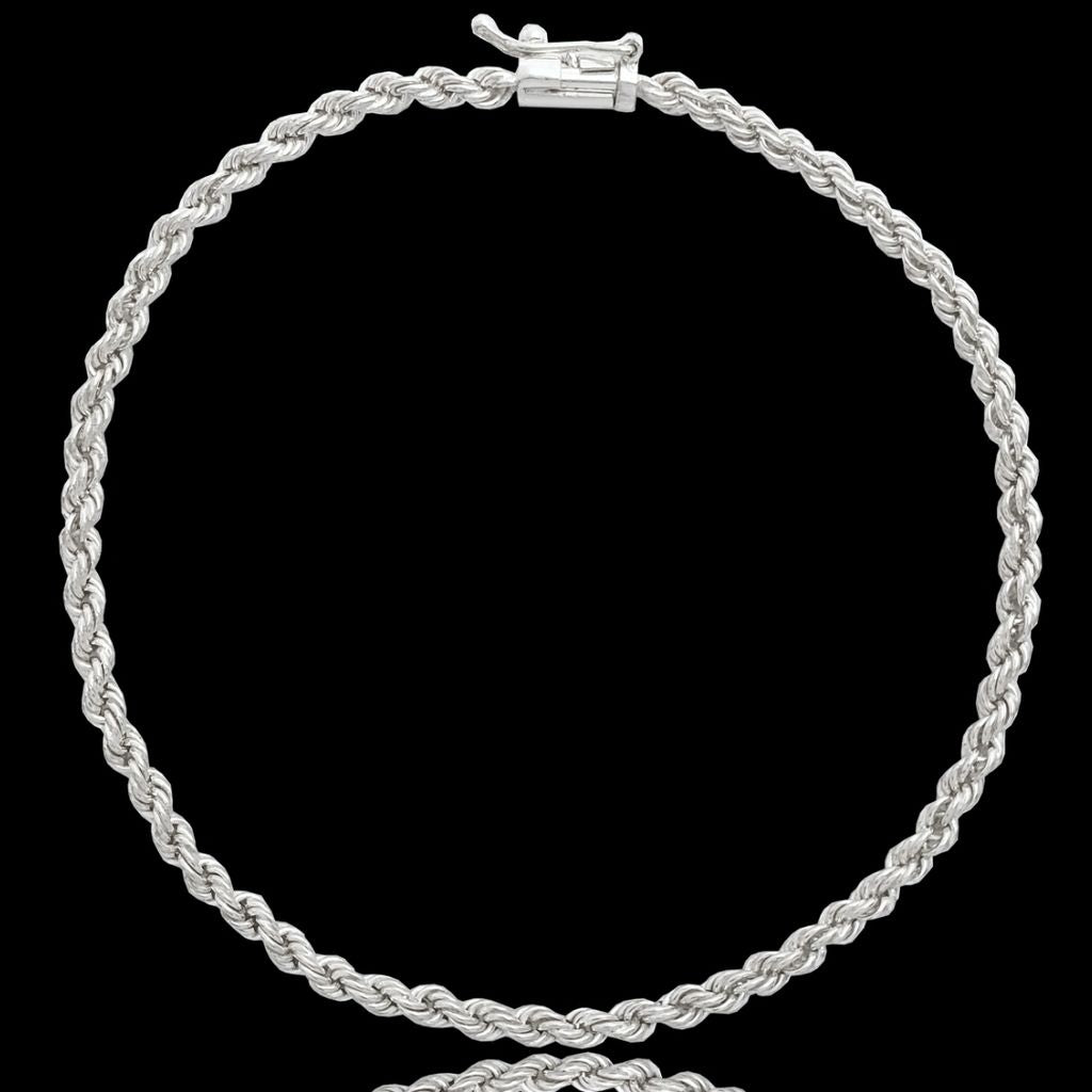 PULSEIRA ELO BAIANO (2,5MM) - PRATA 925