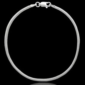 PULSEIRA RABO DE RATO (2MM) - PRATA 925