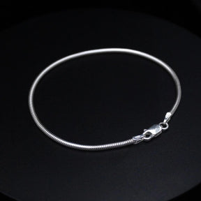 PULSEIRA RABO DE RATO (2MM) - PRATA 925