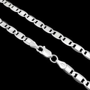 CORRENTE PIASTRINE 3MM - PRATA 925