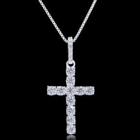 CONJUNTO RIVIERA - CORRENTE VENEZIANA 1MM + PINGENTE RIVIERA - PRATA 925