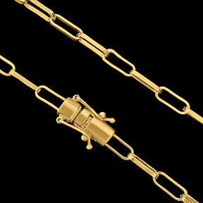 CORRENTE CARTIER 4MM - BANHADA A OURO 18K