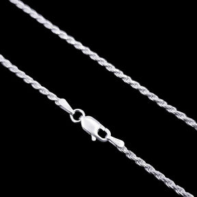 CORRENTE ROPE ELO BAIANO 2MM - PRATA 925