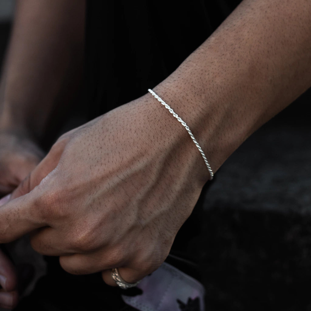 PULSEIRA ELO BAIANO (1,5MM) - PRATA 925