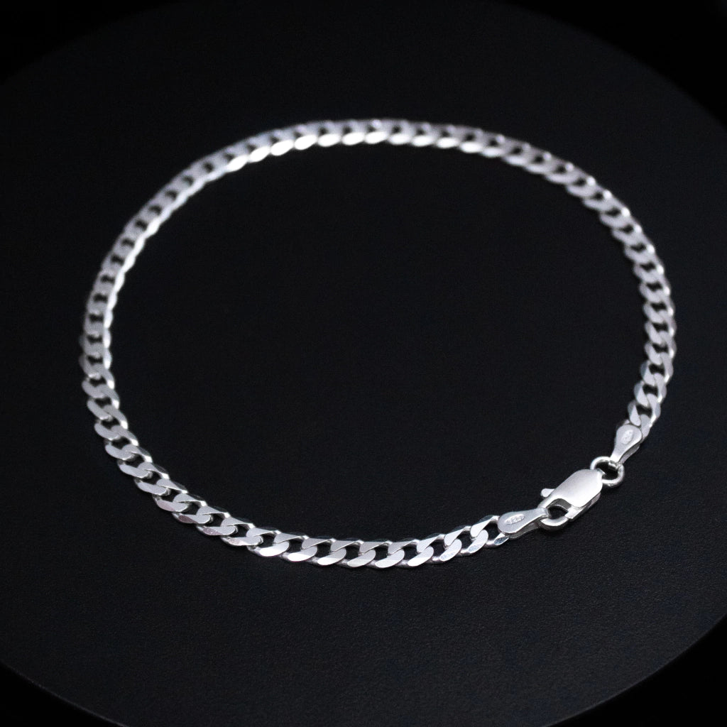 PULSEIRAS GRUMET ESCAMA (4MM) - PRATA 925