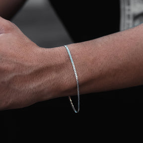 PULSEIRA GRUMET ESCAMA (2MM) - PRATA 925