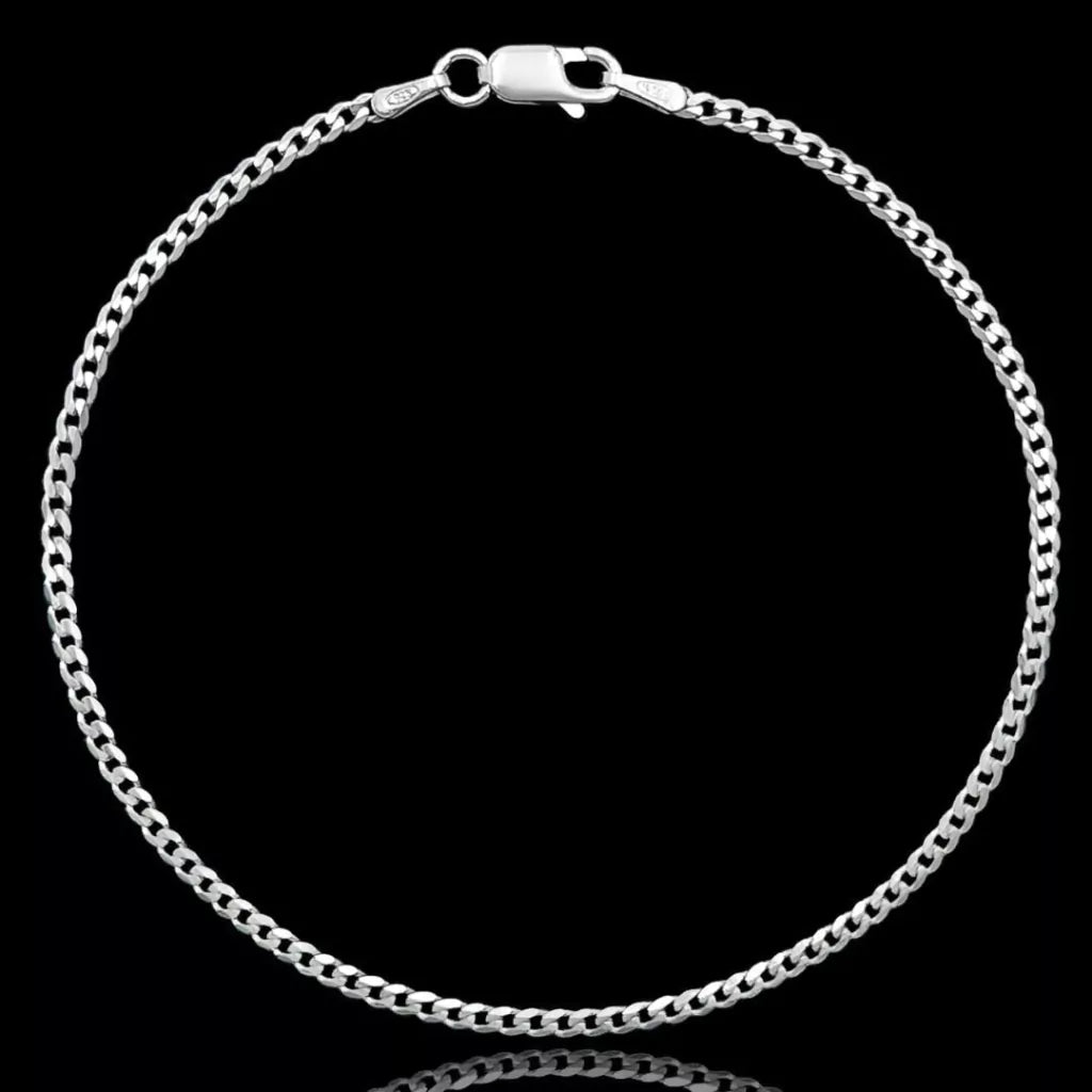 PULSEIRA GRUMET ESCAMA (2MM) - PRATA 925