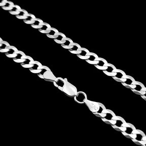 CORRENTE GRUMET ESCAMA 5,0MM - PRATA 925