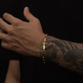 PULSEIRA CARTIER 4MM - BANHADO A OURO 18K