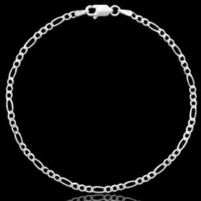 PULSEIRA ELO 3X1 (3MM) - PRATA 925