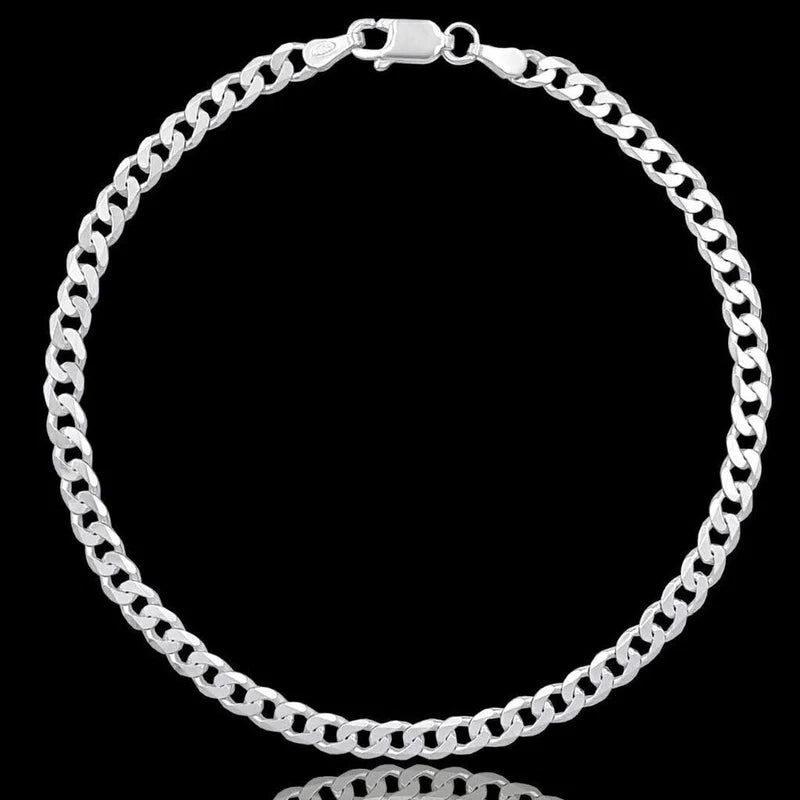 PULSEIRA GRUMET ESCAMA (5MM) - PRATA 925