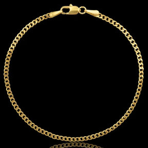 PULSEIRA GRUMET 3MM - BANHADA A OURO 18K