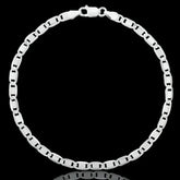 PULSEIRA PIASTRINE (3MM) - PRATA 925