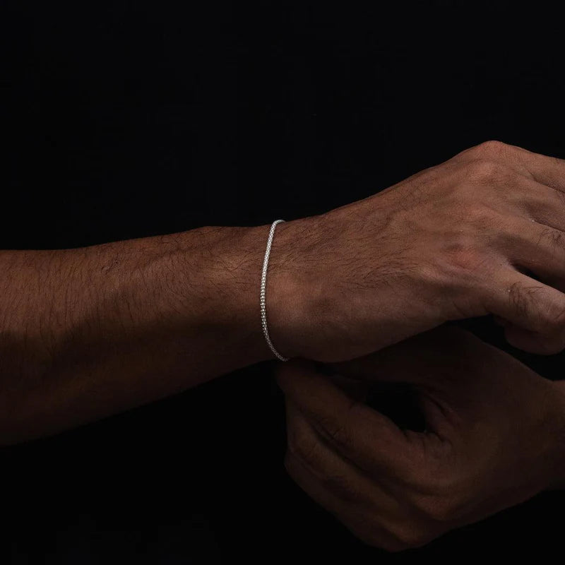 PULSEIRA PIPOCA (2MM) - PRATA 925