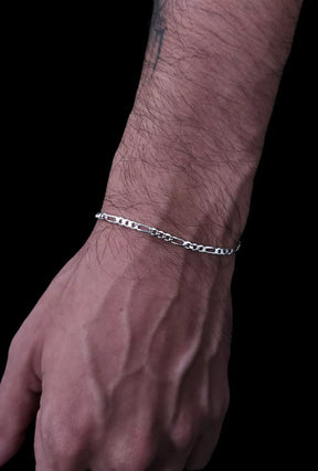 PULSEIRA ELO 3X1 (3MM) - PRATA 925