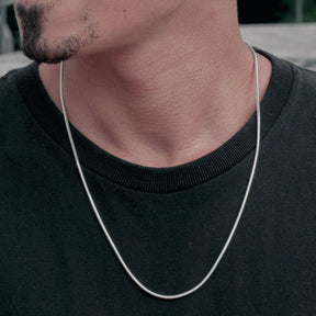 CORRENTE RABO DE RATO 1,5MM - PRATA 925