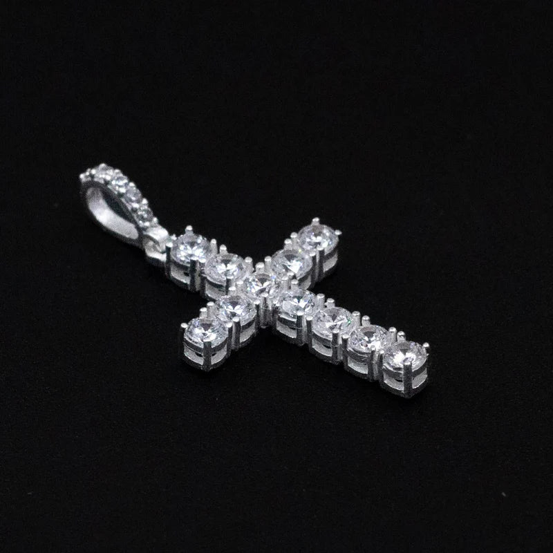 CONJUNTO RIVIERA - CORRENTE VENEZIANA 1MM + PINGENTE RIVIERA - PRATA 925