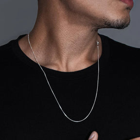 CORRENTE VENEZIANA 1MM - PRATA 925