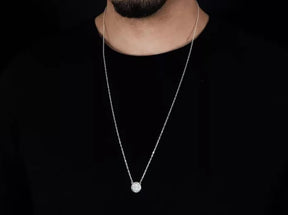 ESCAPULÁRIO SÃO BENTO (1,2MM) - 70CM - PRATA925